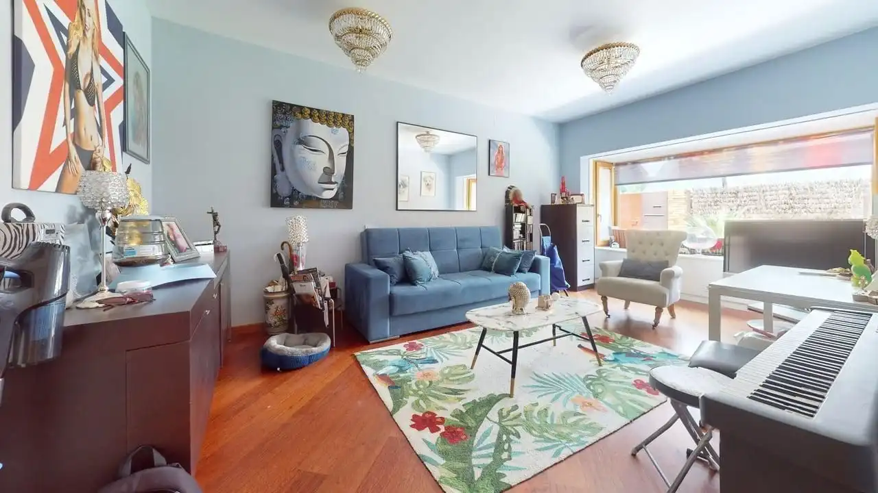 Living room of Houses for sale in Ciudalcampo  with Air Conditioner, Heating and Private garden