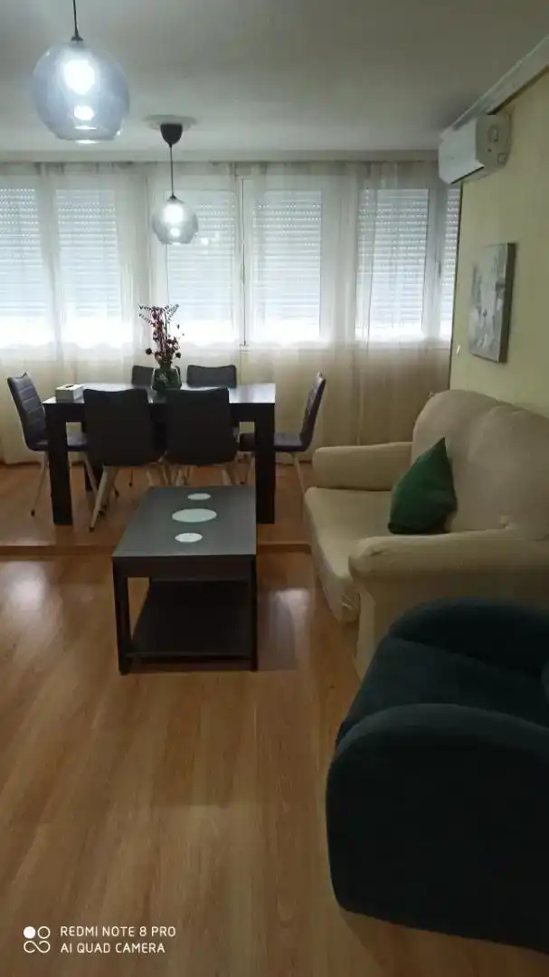 Sala de estar de Piso de alquiler en Madrid con Aire acondicionado, Parquet y Trastero