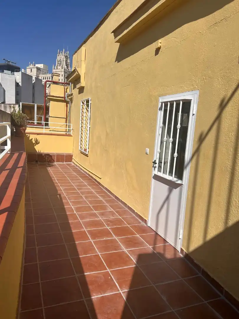Terraza de Ático de alquiler en Madrid con Aire acondicionado, Calefacción y Terraza