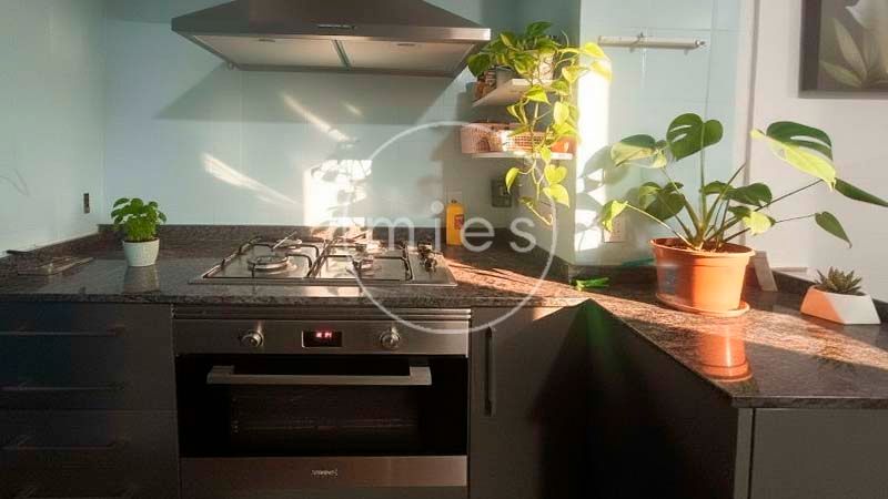 Kitchen of Flat for sale in Aldaia  with Terrace and Furnished