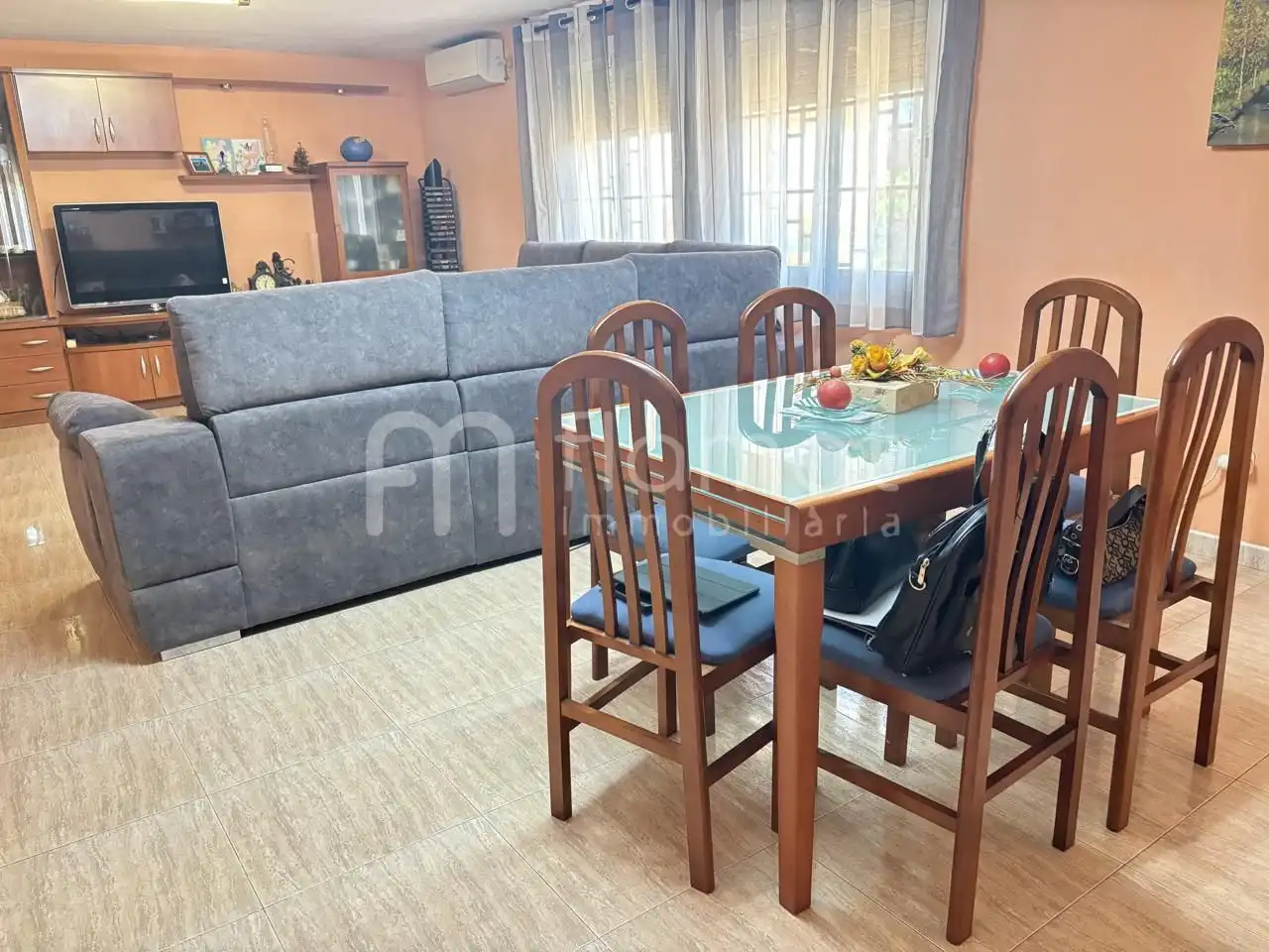 Sala de estar de Casa o chalet en venta en Rubí con Aire acondicionado, Calefacción y Terraza