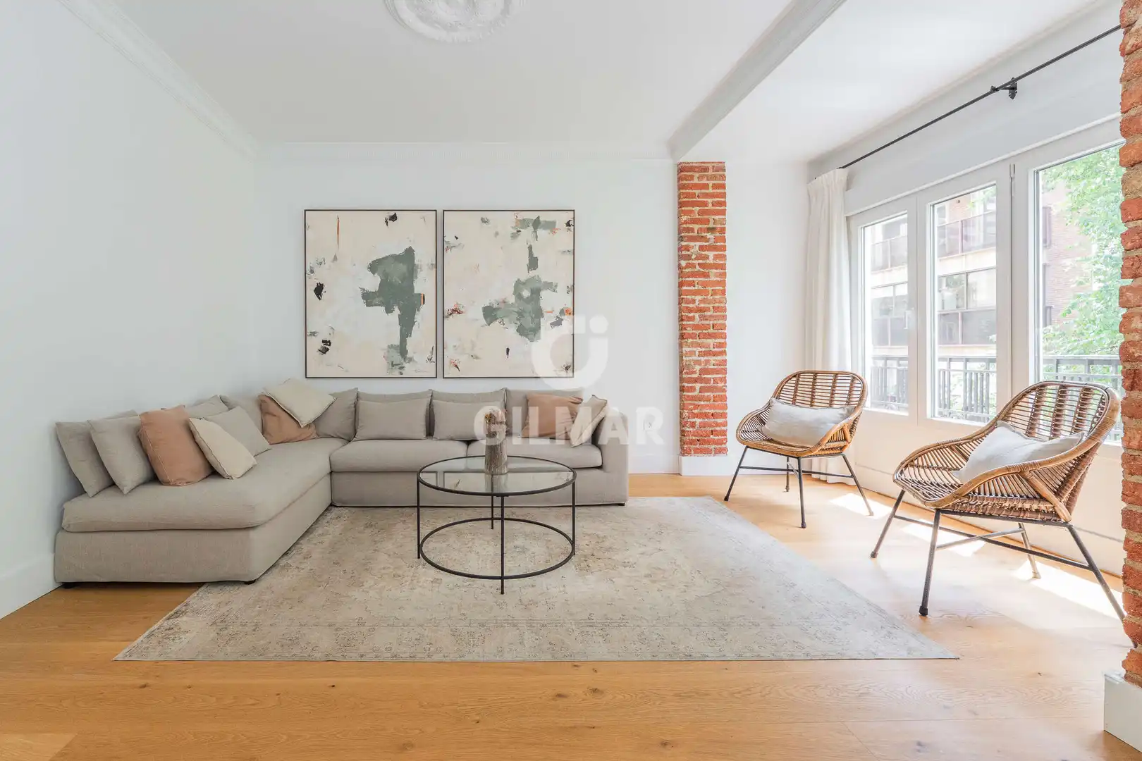 Sala de estar de Piso en venta en Madrid con Calefacción y Trastero