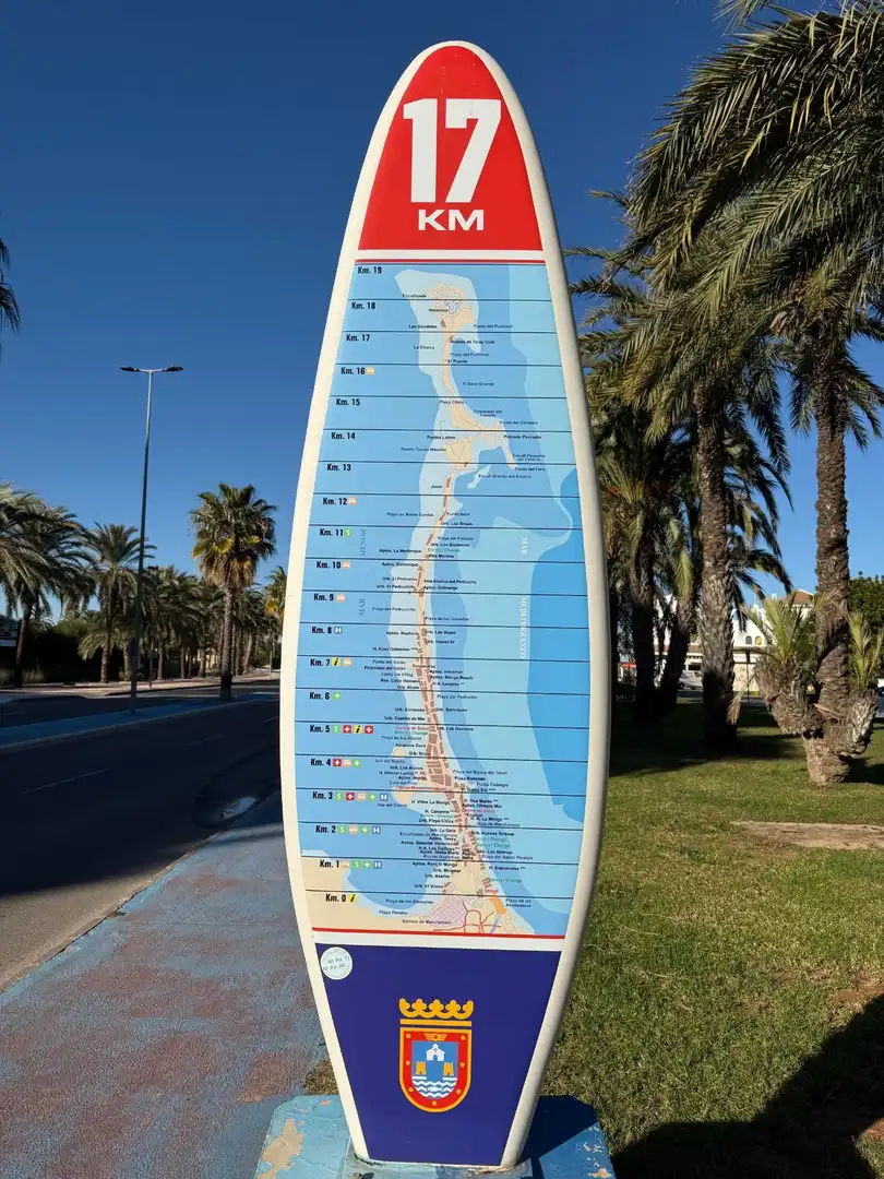 Außenansicht von Wohnung zum Verkauf in La Manga del Mar Menor mit Terrasse, Möbliert und Gemeinschaftspool