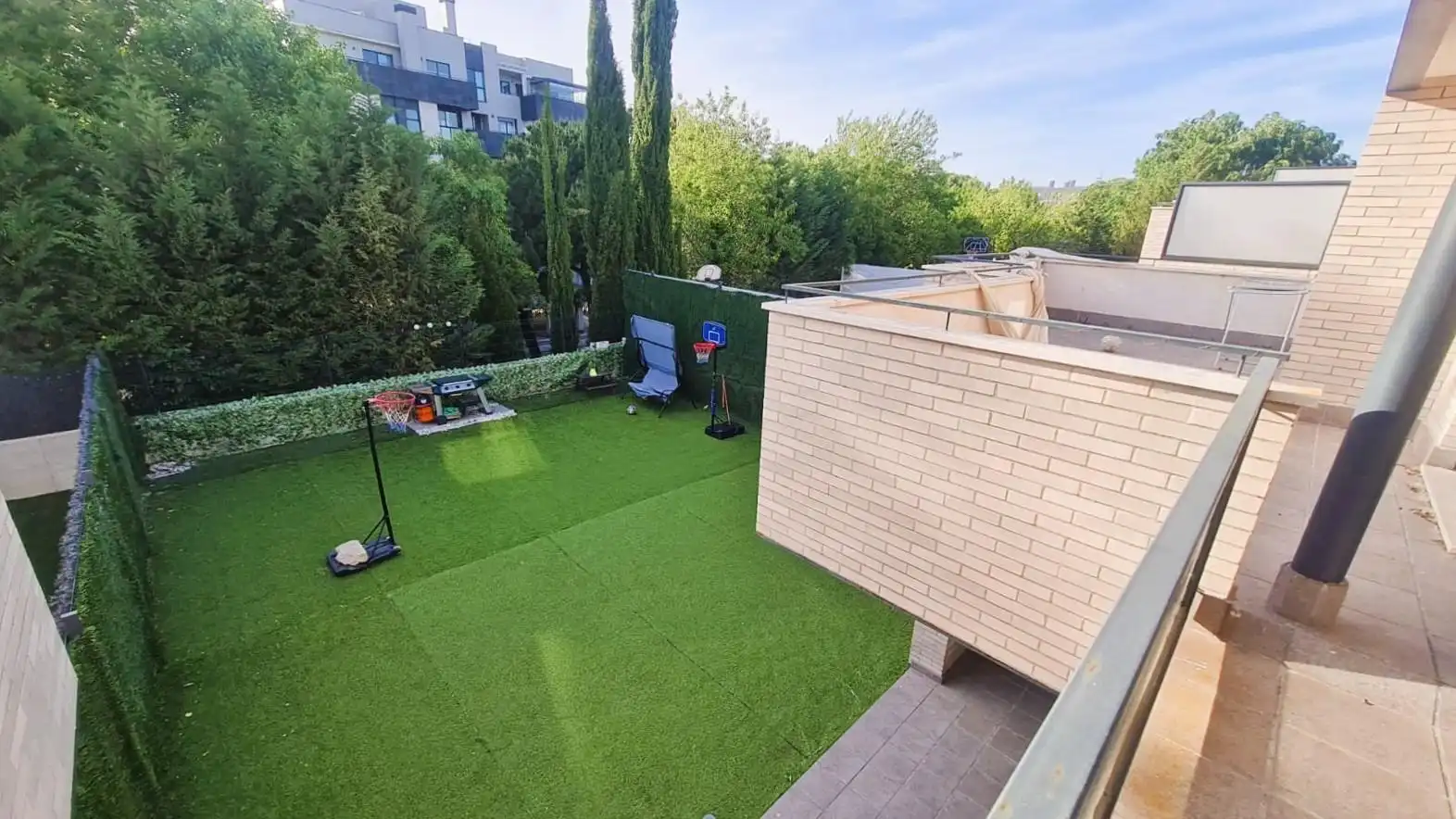 Terraza de Casa o chalet en venta en Valladolid con Calefacción, Jardín privado y Terraza