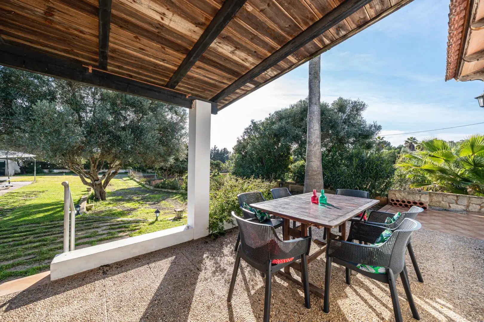 Terrasse von Haus oder Chalet zum Verkauf in Son Servera mit Klimaanlage, Heizung und Privatgarten
