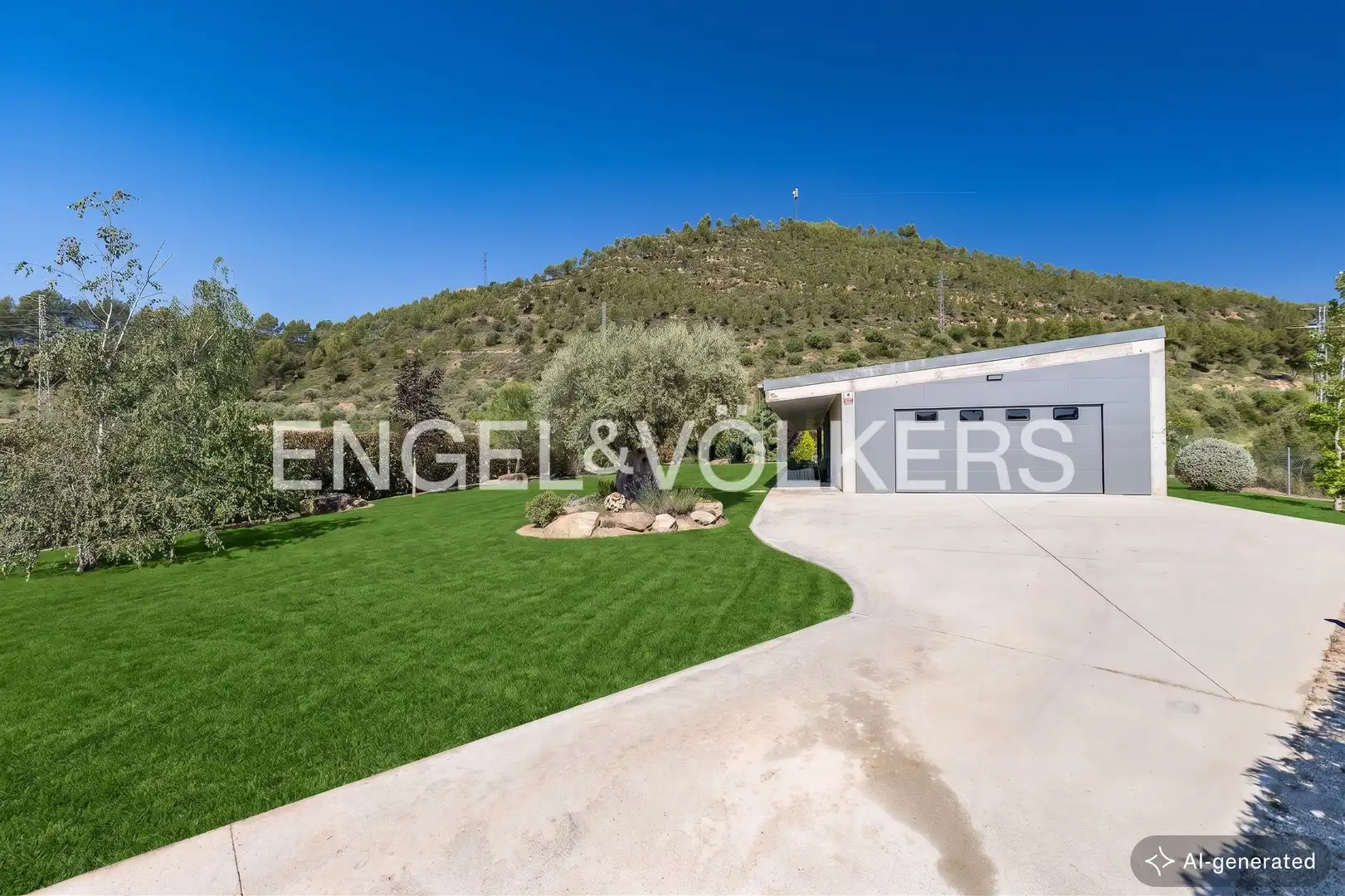 Vista exterior de Casa o xalet en venda en Callús amb Calefacció, Jardí privat i Terrassa