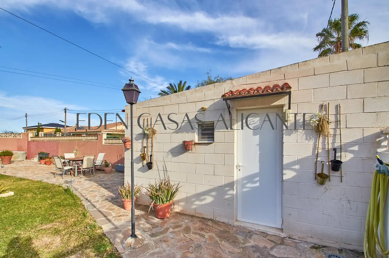 Jardín de Casa o chalet en venta en Mutxamel con Aire acondicionado, Jardín privado y Terraza
