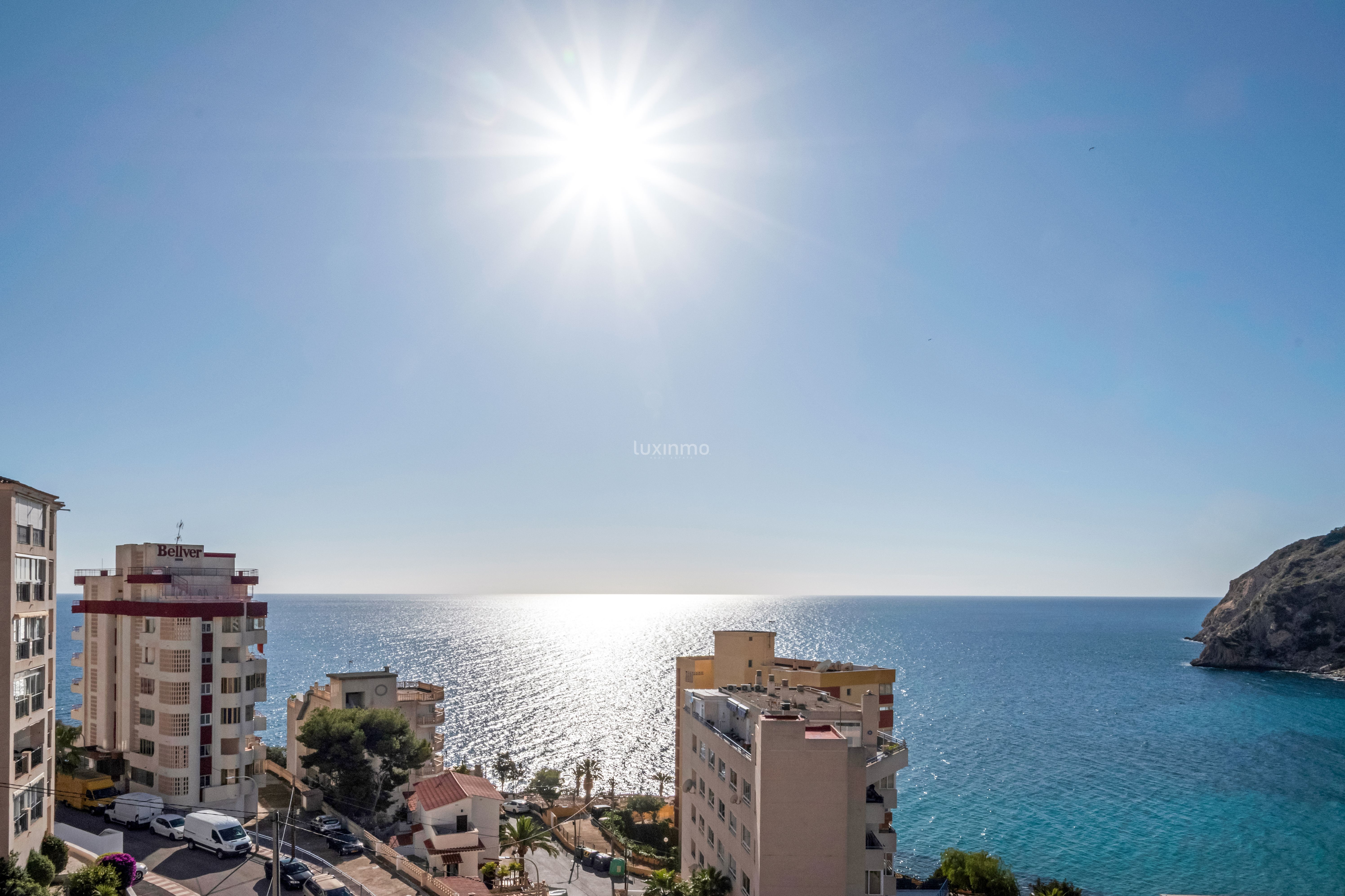 Vista exterior de Ático en venta en Finestrat con Aire acondicionado, Calefacción y Terraza