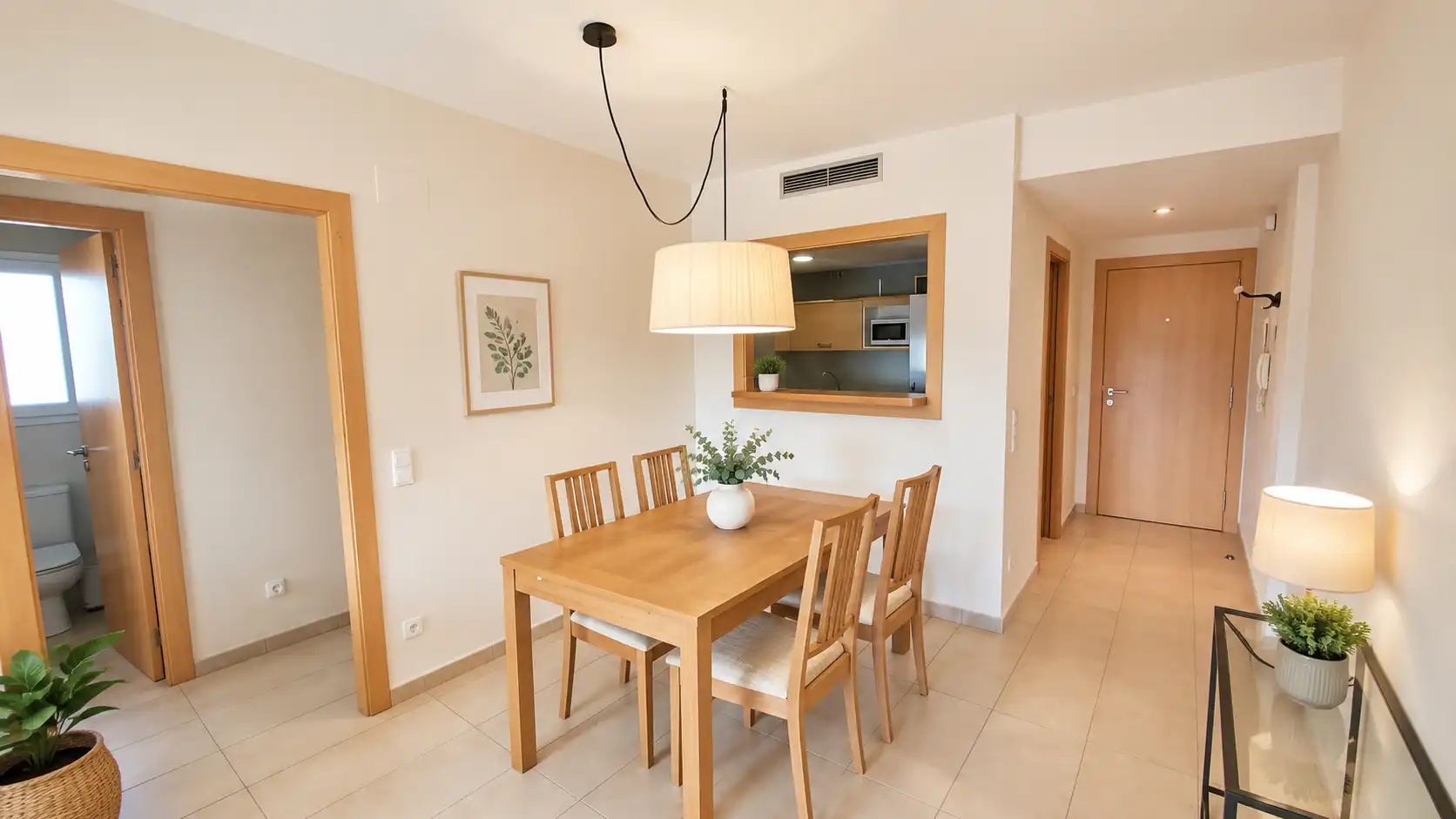 Dining room of Apartments for sale in L'Escala  with Air Conditioner, Heating and Terrace