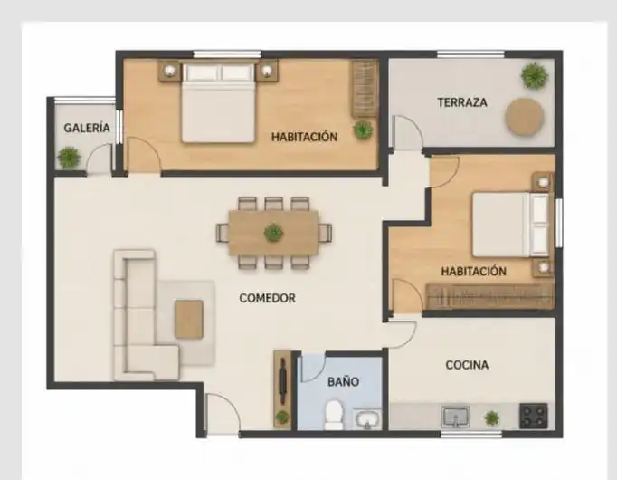 Estudio en venta en Les Roquetes