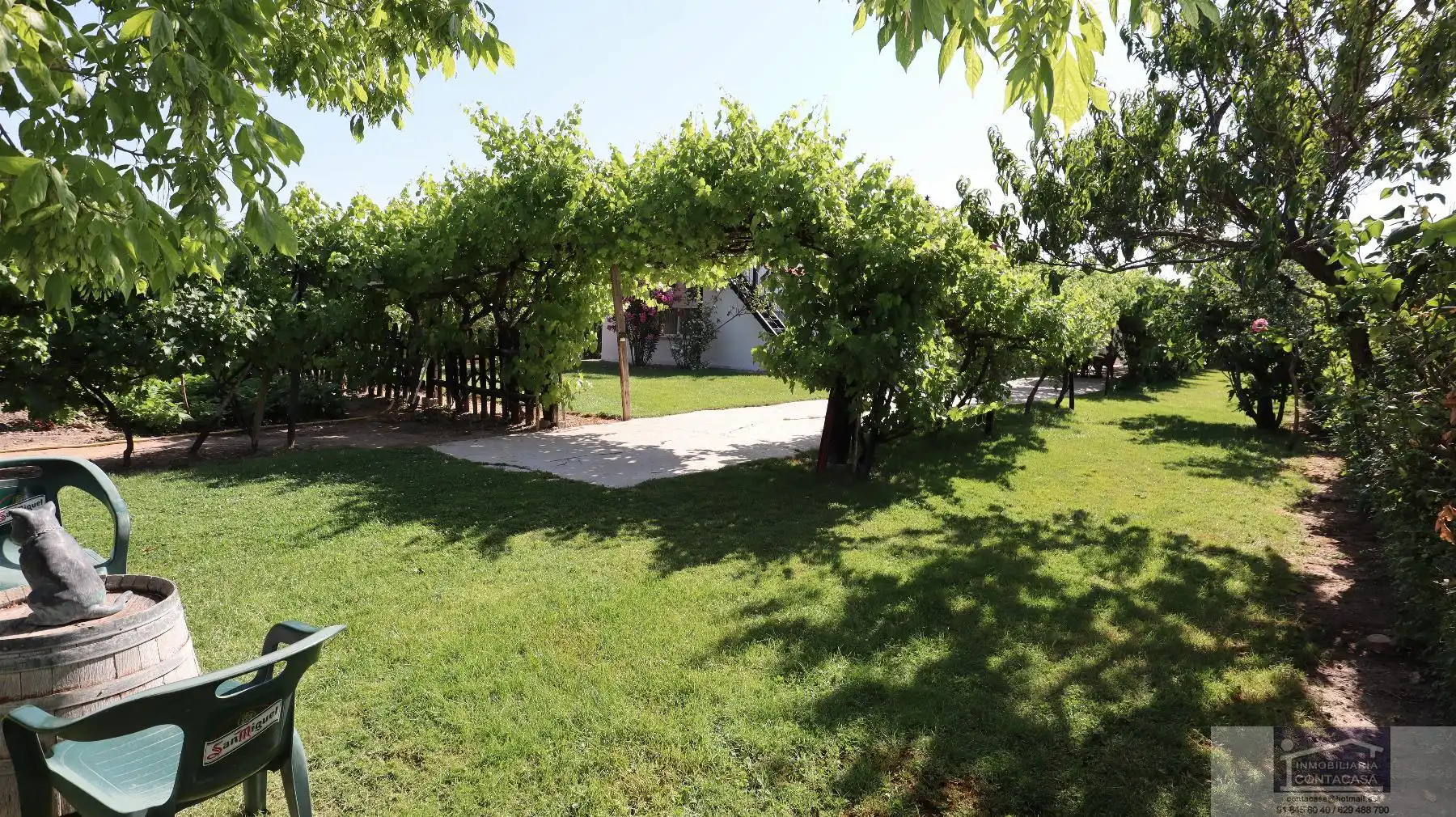 Jardín de Casa o chalet en venta en Fuente El Saz de Jarama con Calefacción, Terraza y Trastero