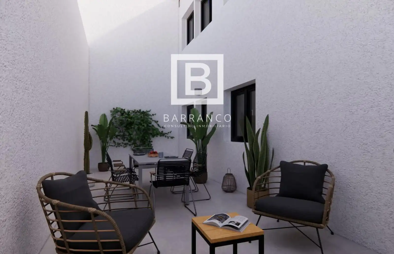 Terraza de Casa adosada en venta en Murcia