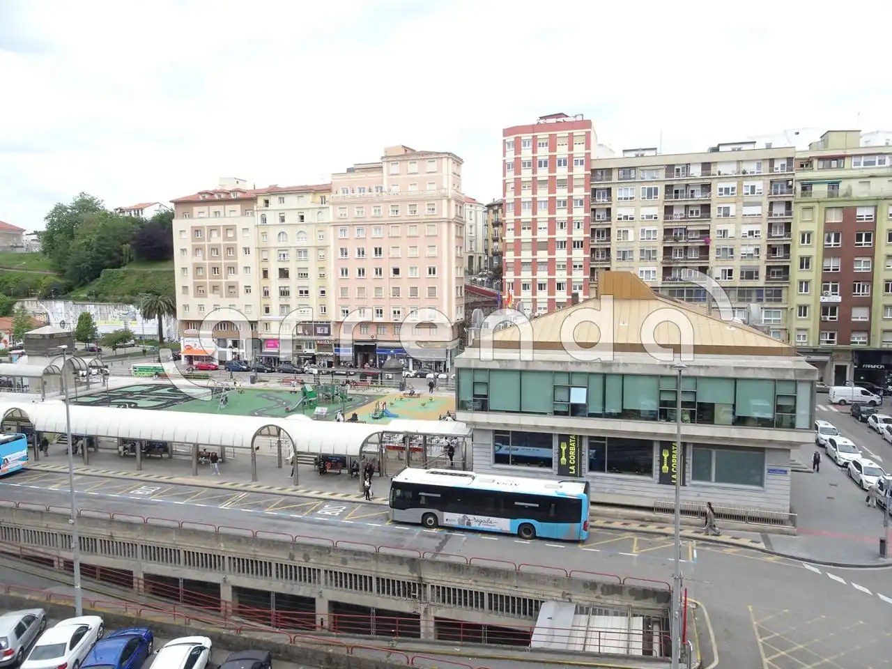 Vista exterior de Piso de alquiler en Santander con Calefacción y Amueblado