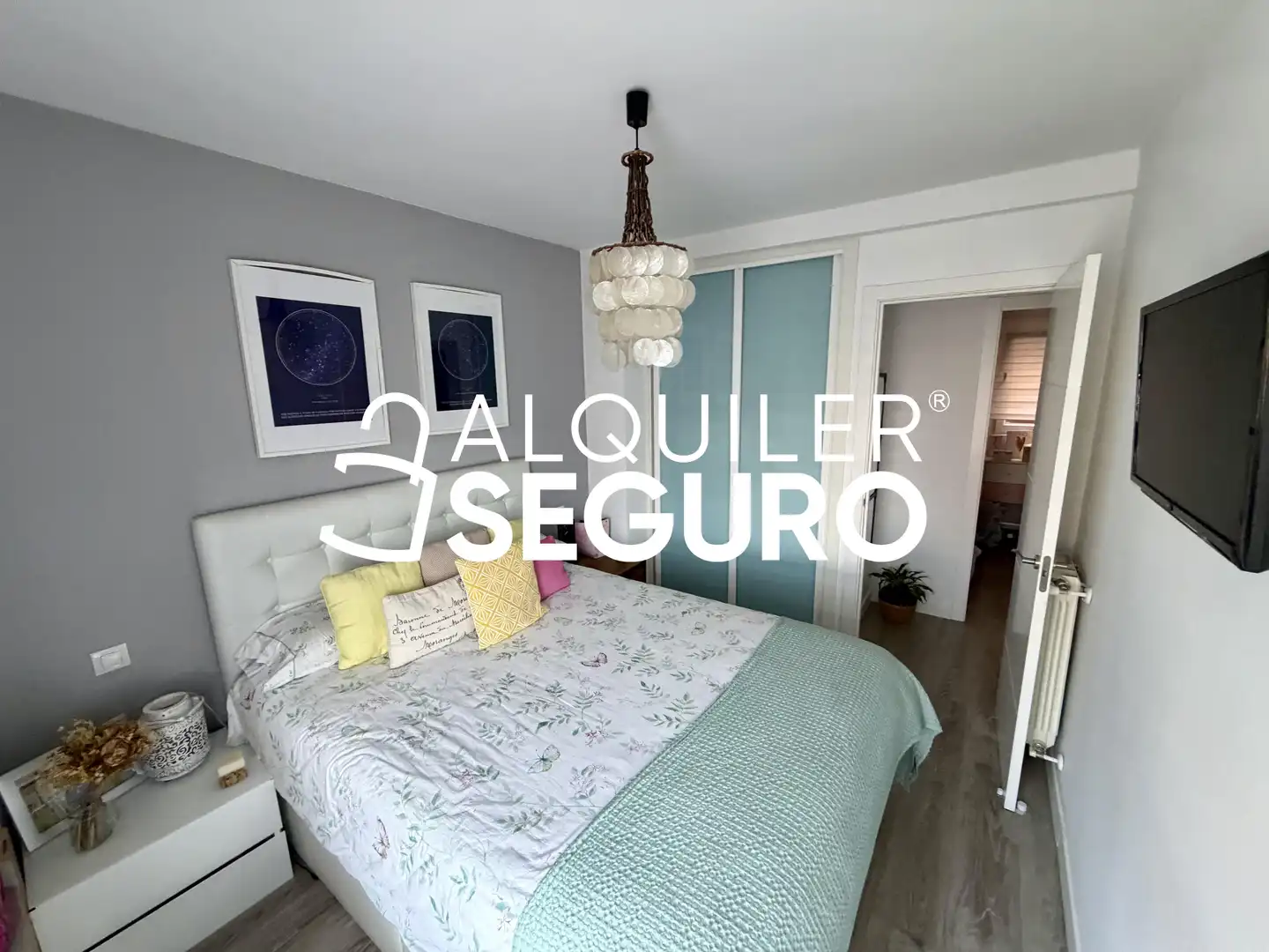 Bedroom of Flat for rent in Leganés  with Air Conditioner, Heating and Terrace