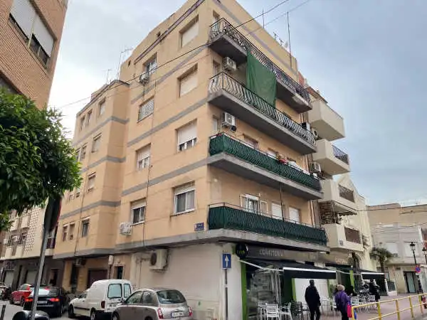 Vista exterior de Piso en venta en Murcia