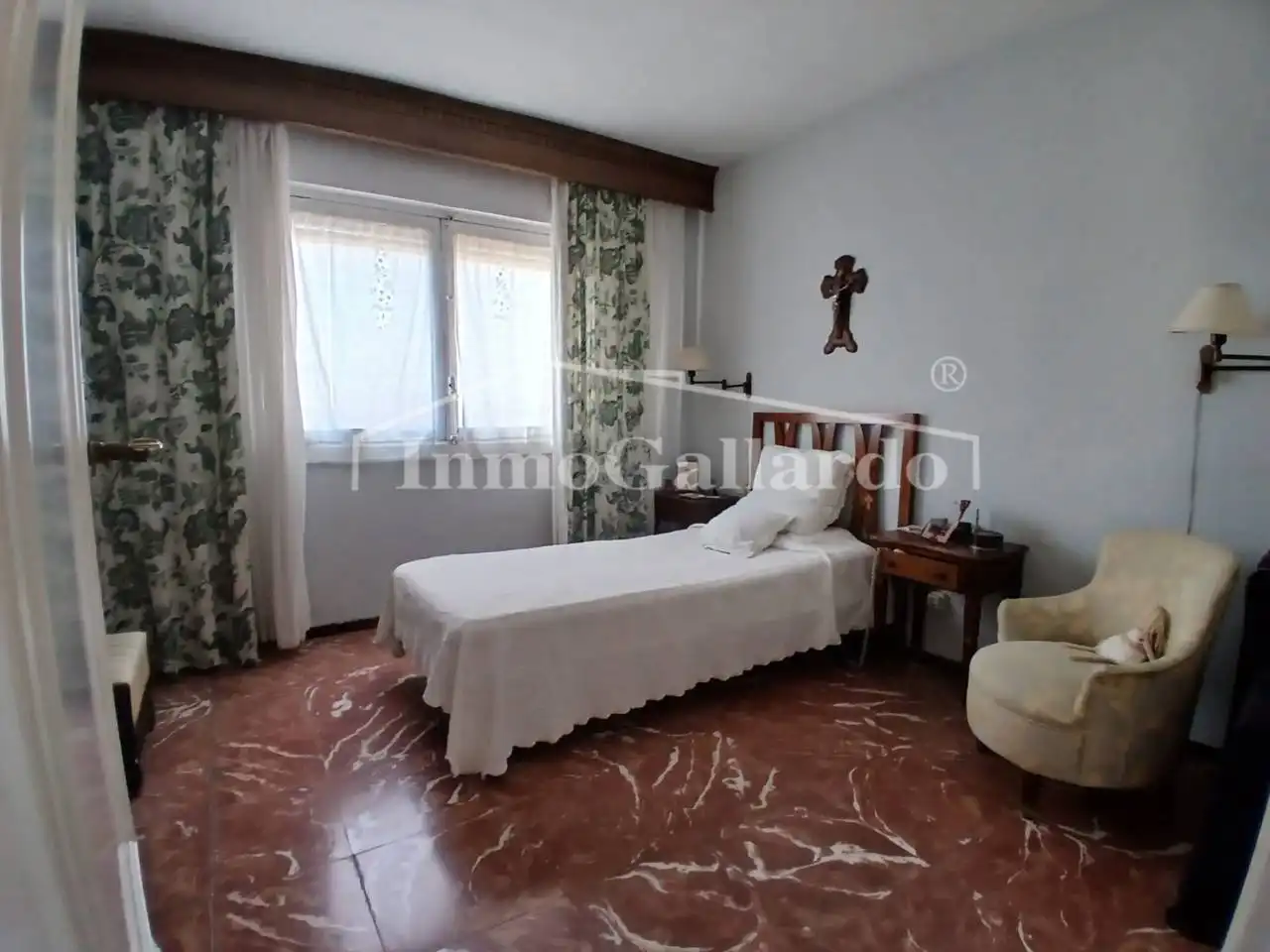 Bedroom of Flat for sale in Málaga  with Air Conditioner, Heating and Terrace