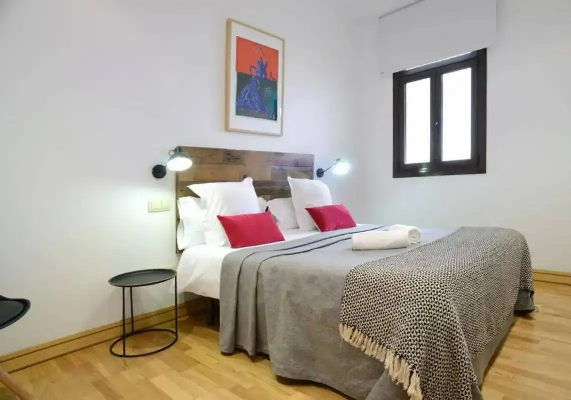 Bedroom of Flat for rent in Carretera de Cádiz
