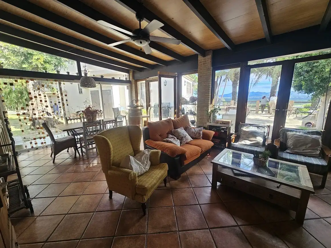 Sala de estar de Casa o chalet en venta en Alberic con Piscina