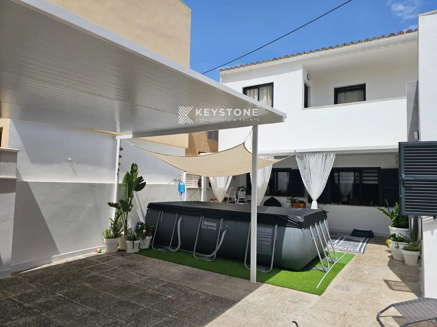 Terrassa de Casa o xalet en venda en  Palma de Mallorca amb Aire condicionat i Moblat