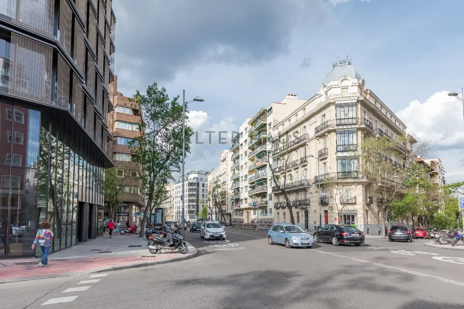 Exterior view of Flat for rent in Madrid  with Air Conditioner, Heating and Terrace