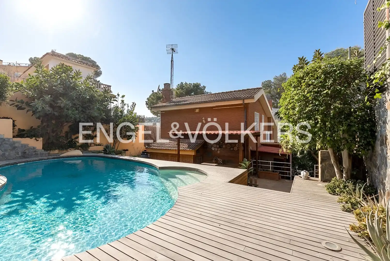 Swimming pool of Houses for sale in Castelldefels  with Heating and Private garden