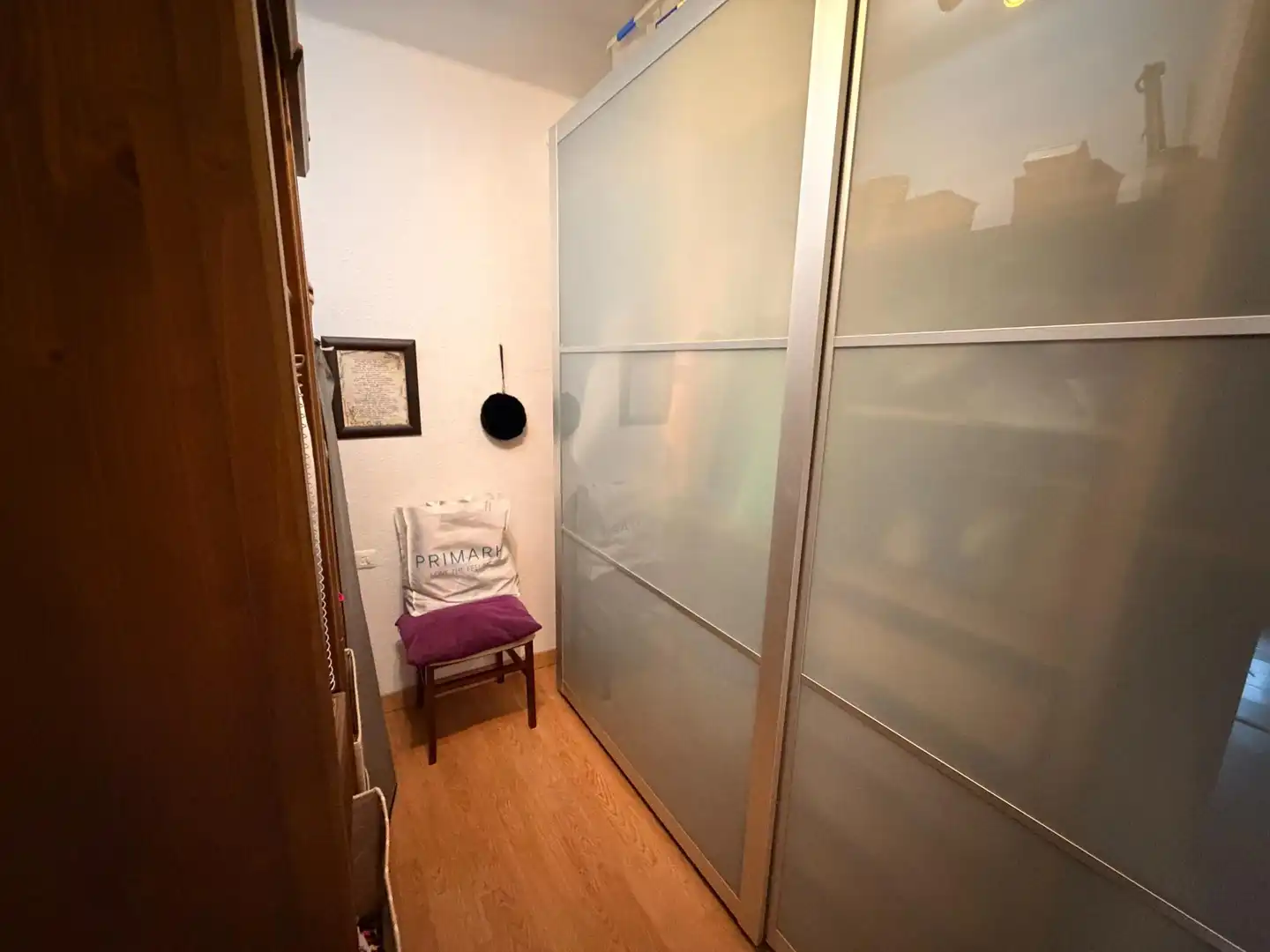 Bedroom of Flat for sale in Sabadell  with Air Conditioner and Parquet flooring