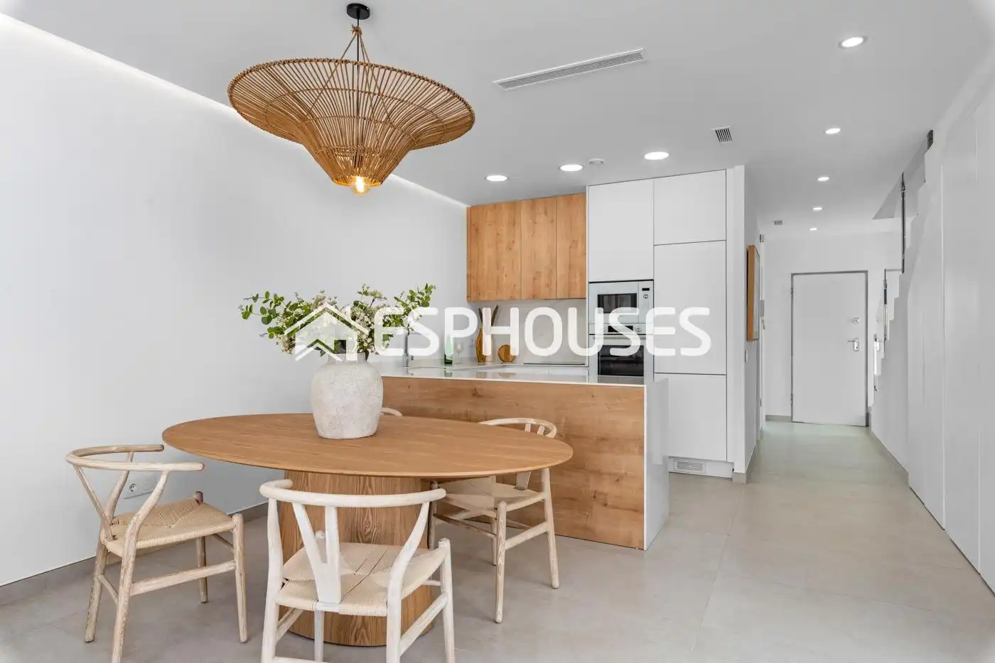 Cocina de Casa o chalet en venta en Pilar de la Horadada con Terraza, Piscina y Balcón