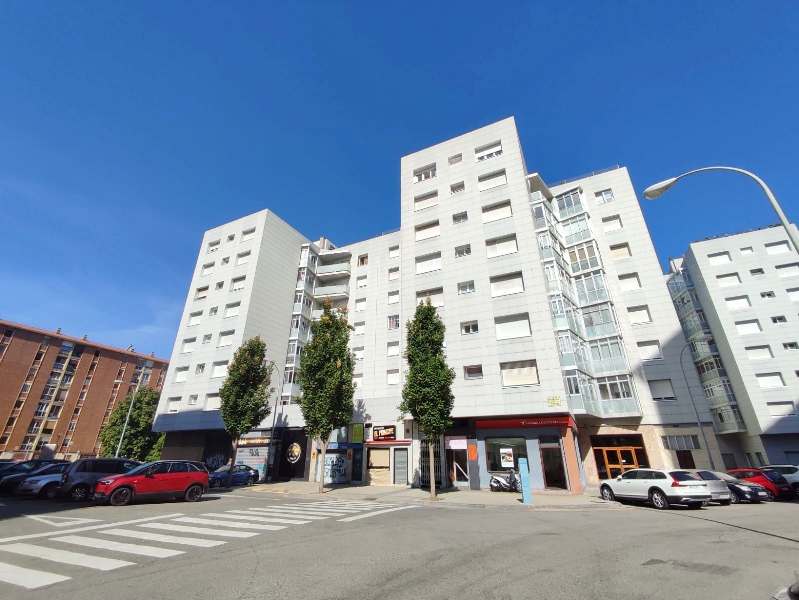 Vista exterior de Pis de lloguer en  Pamplona / Iruña amb Calefacció, Terrassa i Moblat