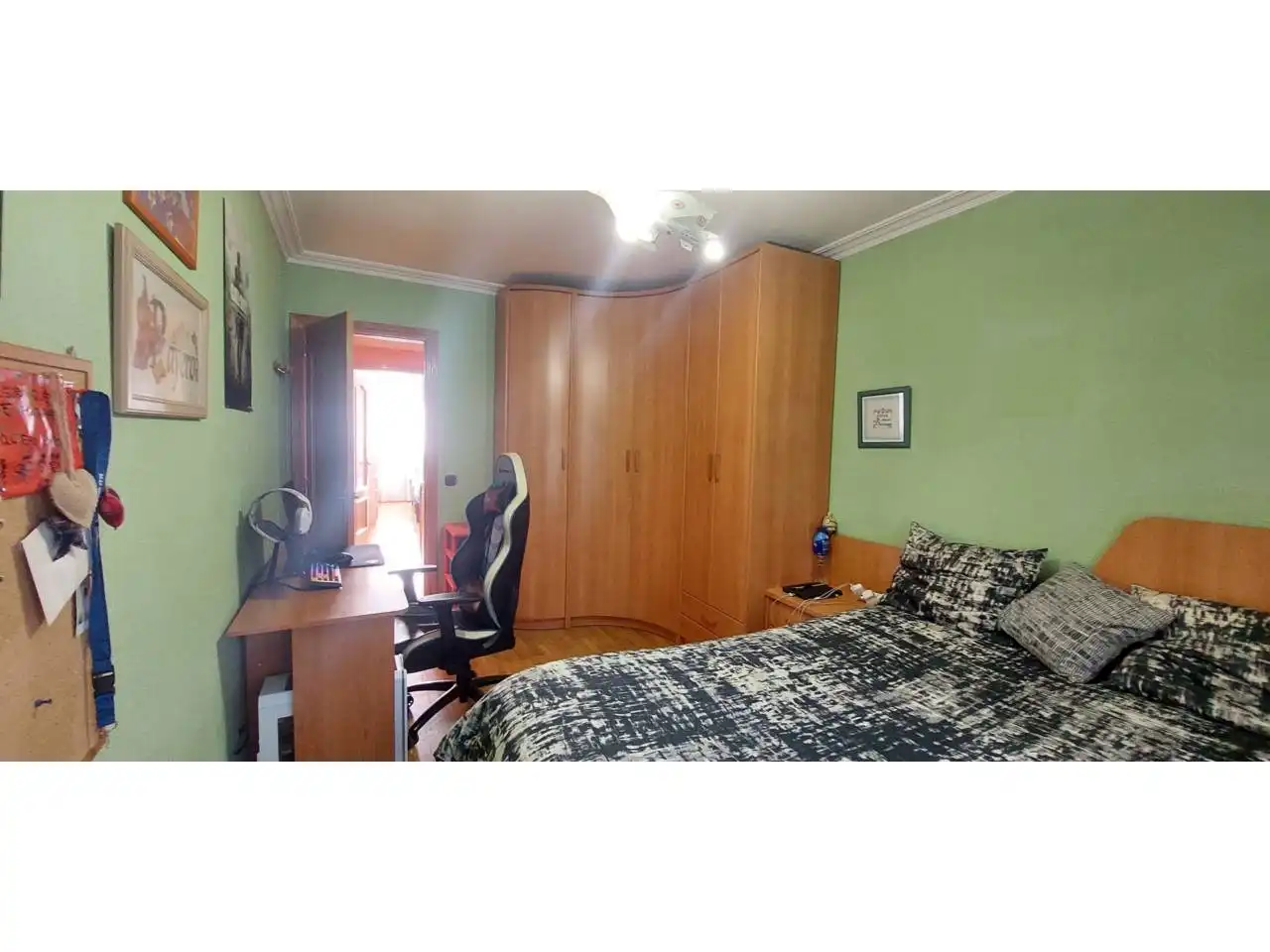 Schlafzimmer von Wohnung zum Verkauf in Villaquilambre mit Heizung und Balkon