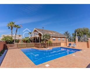 Exterior view of House or chalet for sale in La Riera de Gaià  with Private garden, Terrace and Swimming Pool