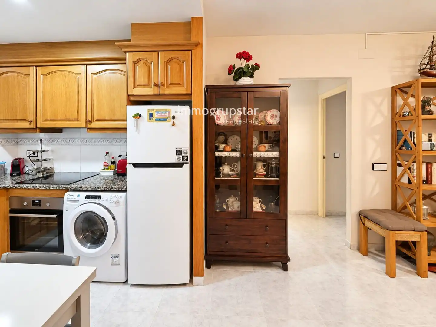 Cocina de Apartamento en venta en Poble