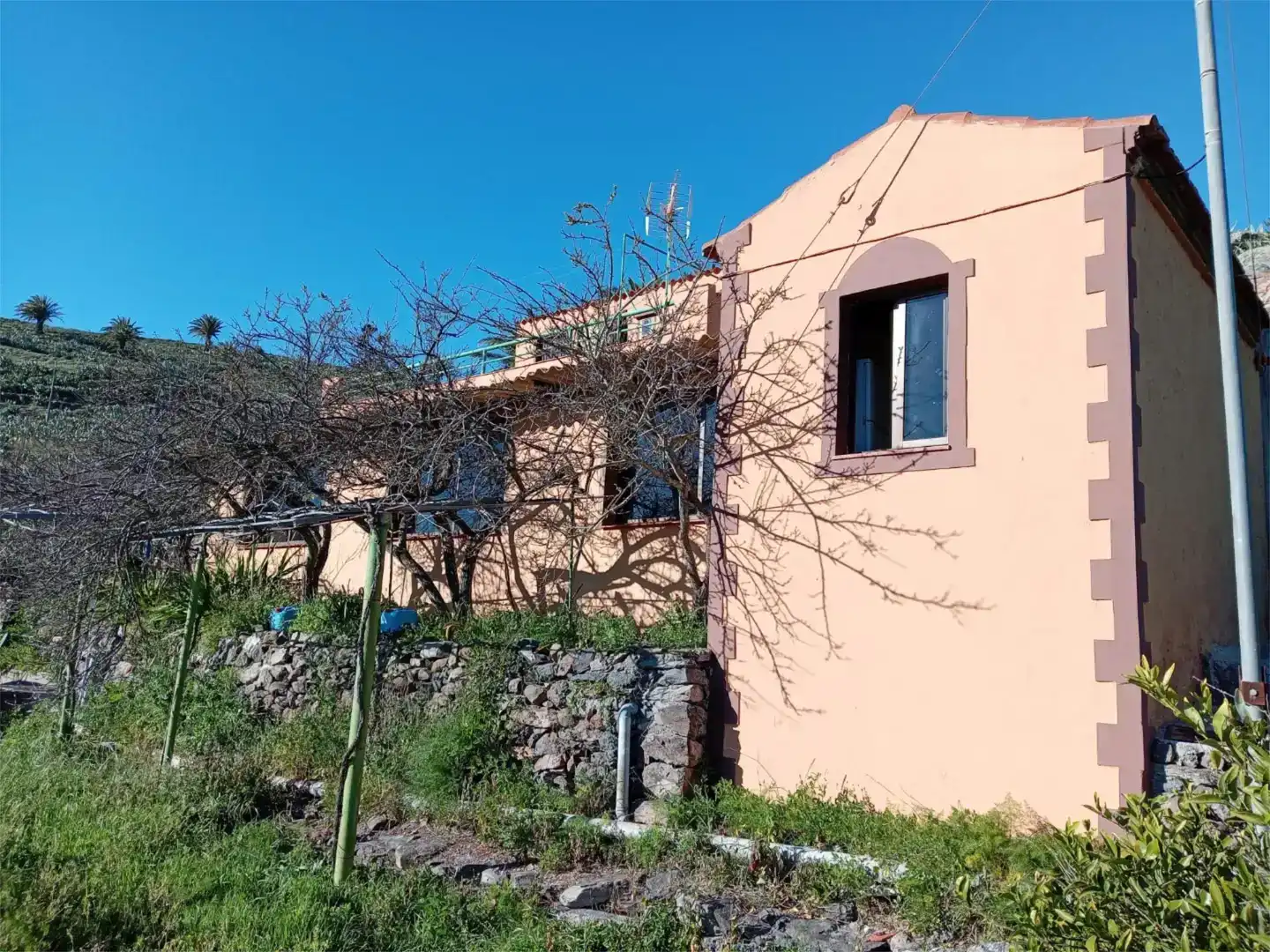 Vista exterior de Casa o chalet en venta en Valle Gran Rey