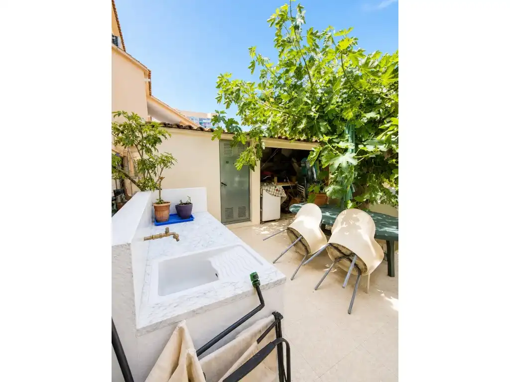 Terraza de Casa o chalet en venta en Benidorm con Aire acondicionado, Piscina y Amueblado