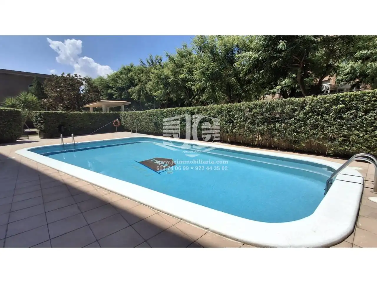 Garden of Flat for rent in Tortosa  with Air Conditioner, Terrace and Community pool