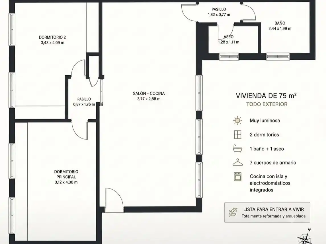 Wohnung mit Aufzug zum Verkauf in Calle de Juan Bravo 49, imagen 19