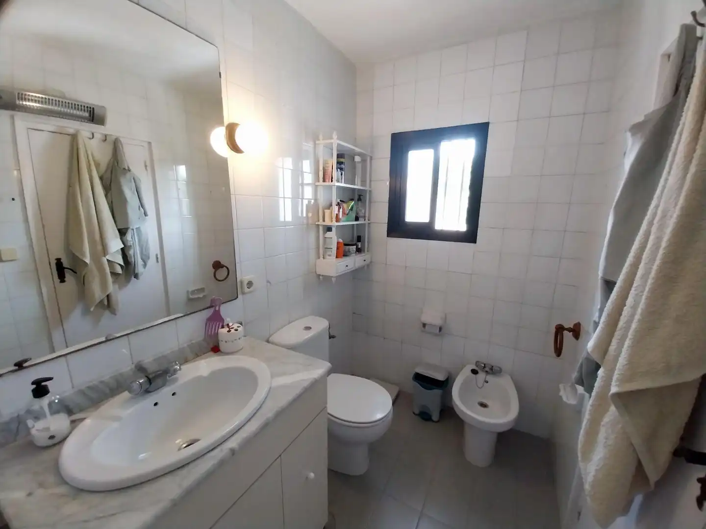 Bany de Casa o xalet de lloguer en Mijas amb Jardí privat, Terrassa i Moblat