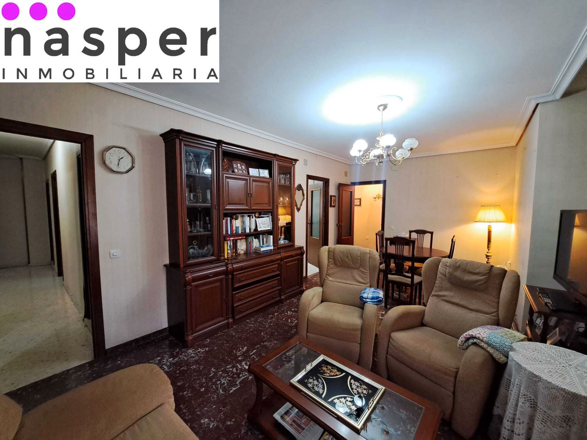 Sala d'estar de Pis en venda en  Sevilla Capital