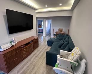 Living room of Flat for sale in  Madrid Capital  with Heating