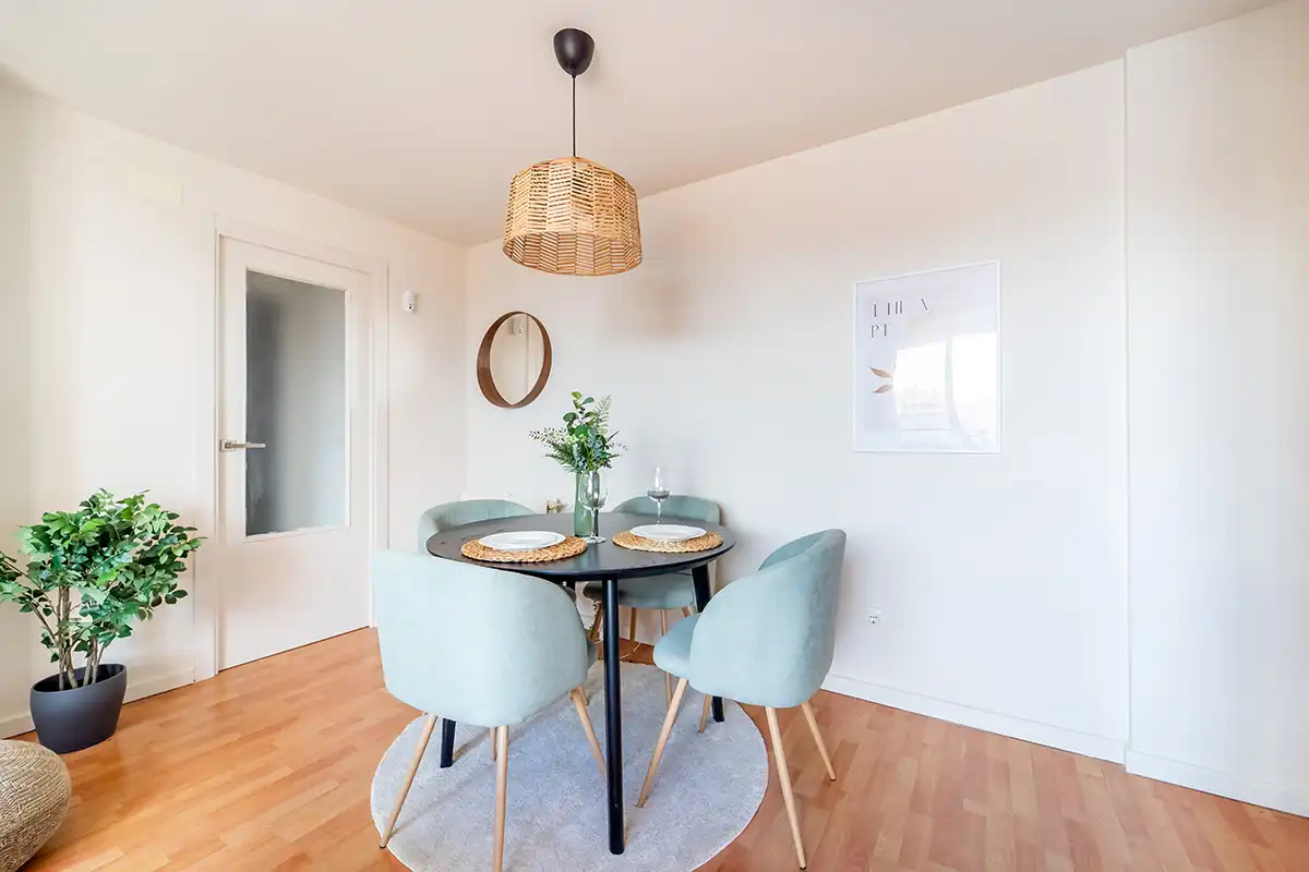 Esszimmer von Wohnung zum Verkauf in Madrid mit Klimaanlage, Terrasse und Gemeinschaftspool