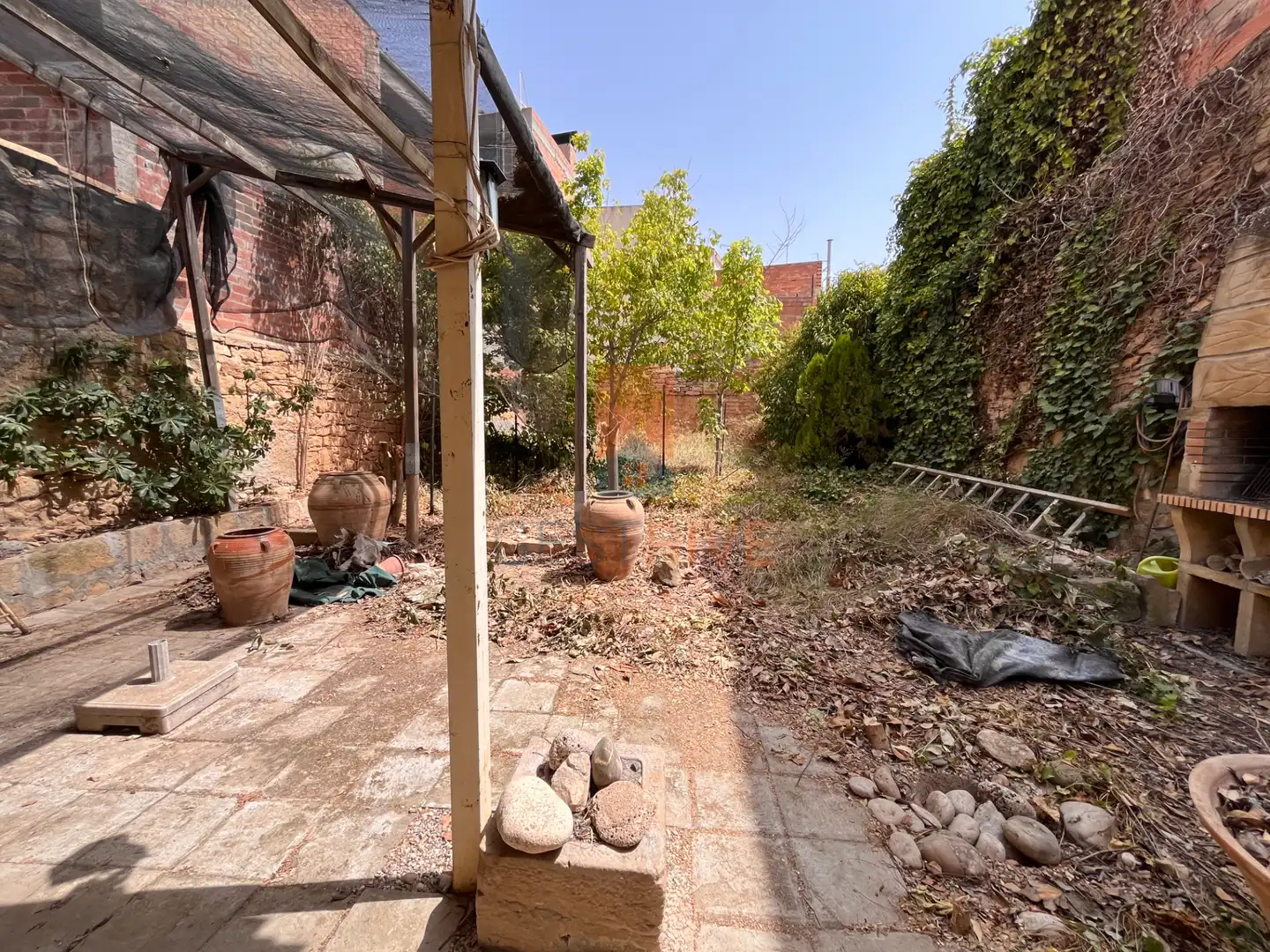 Jardín de Casa o chalet en venta en Cervià de Les Garrigues con Calefacción, Jardín privado y Amueblado
