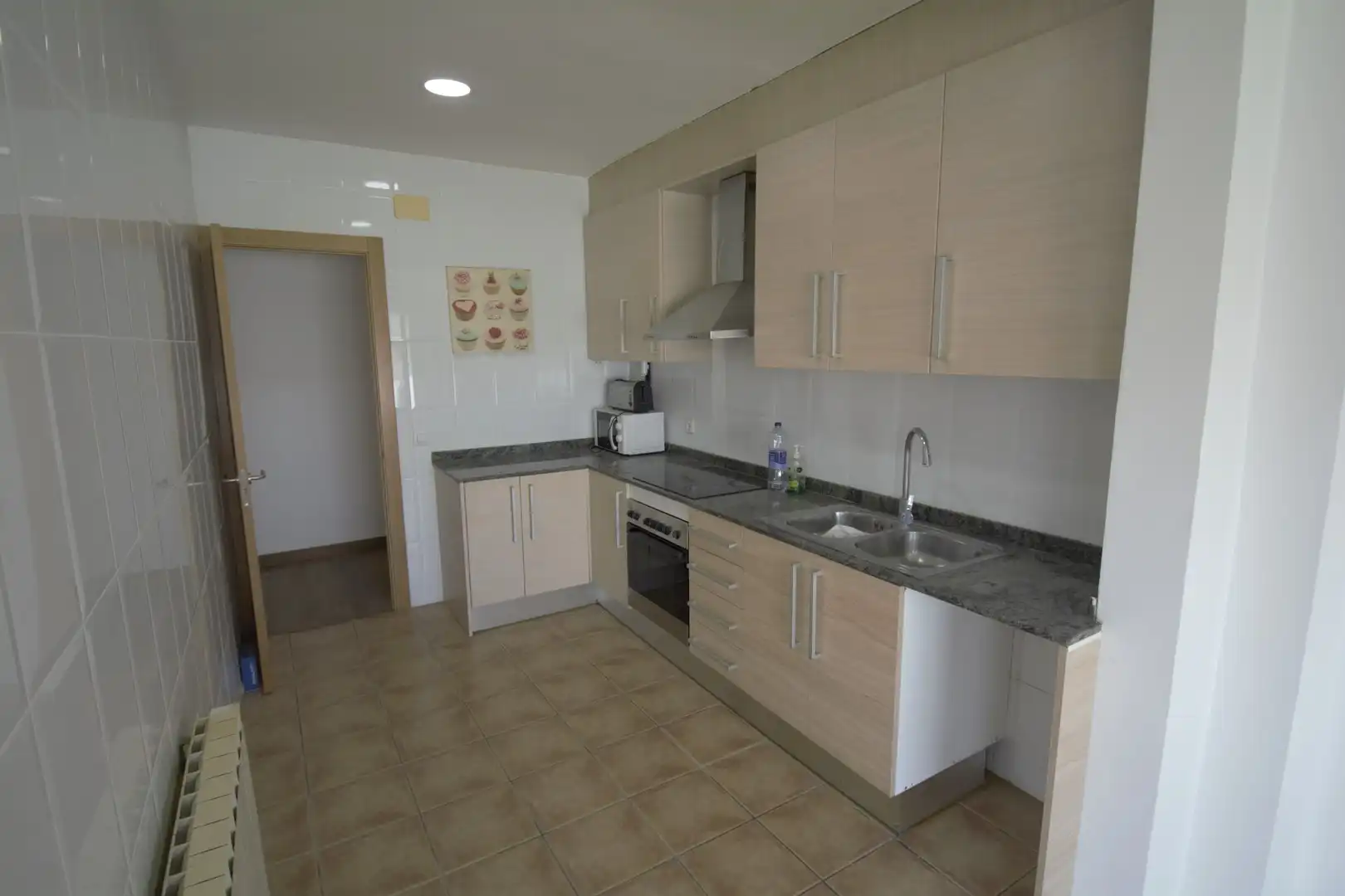 Cocina de Dúplex de alquiler en Manresa con Aire acondicionado, Calefacción y Parquet