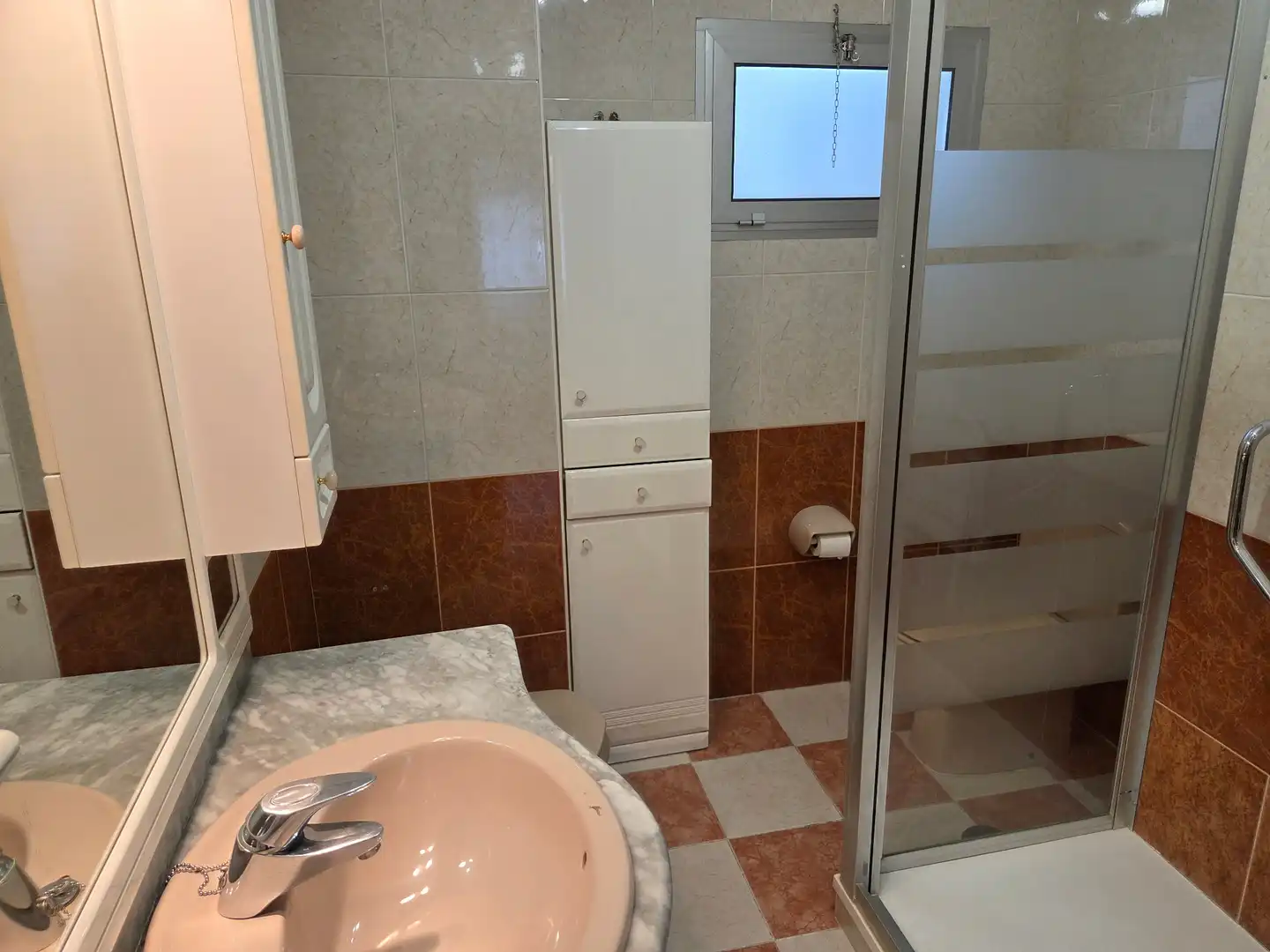 Bathroom of Flat for rent in Málaga  with Air Conditioner, Terrace and Furnished