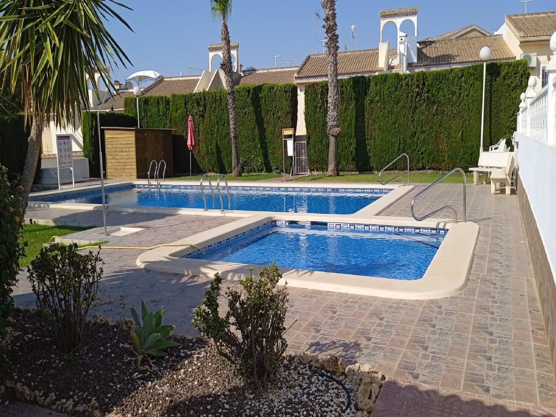Swimming pool of Flat for sale in Rojales  with Community pool