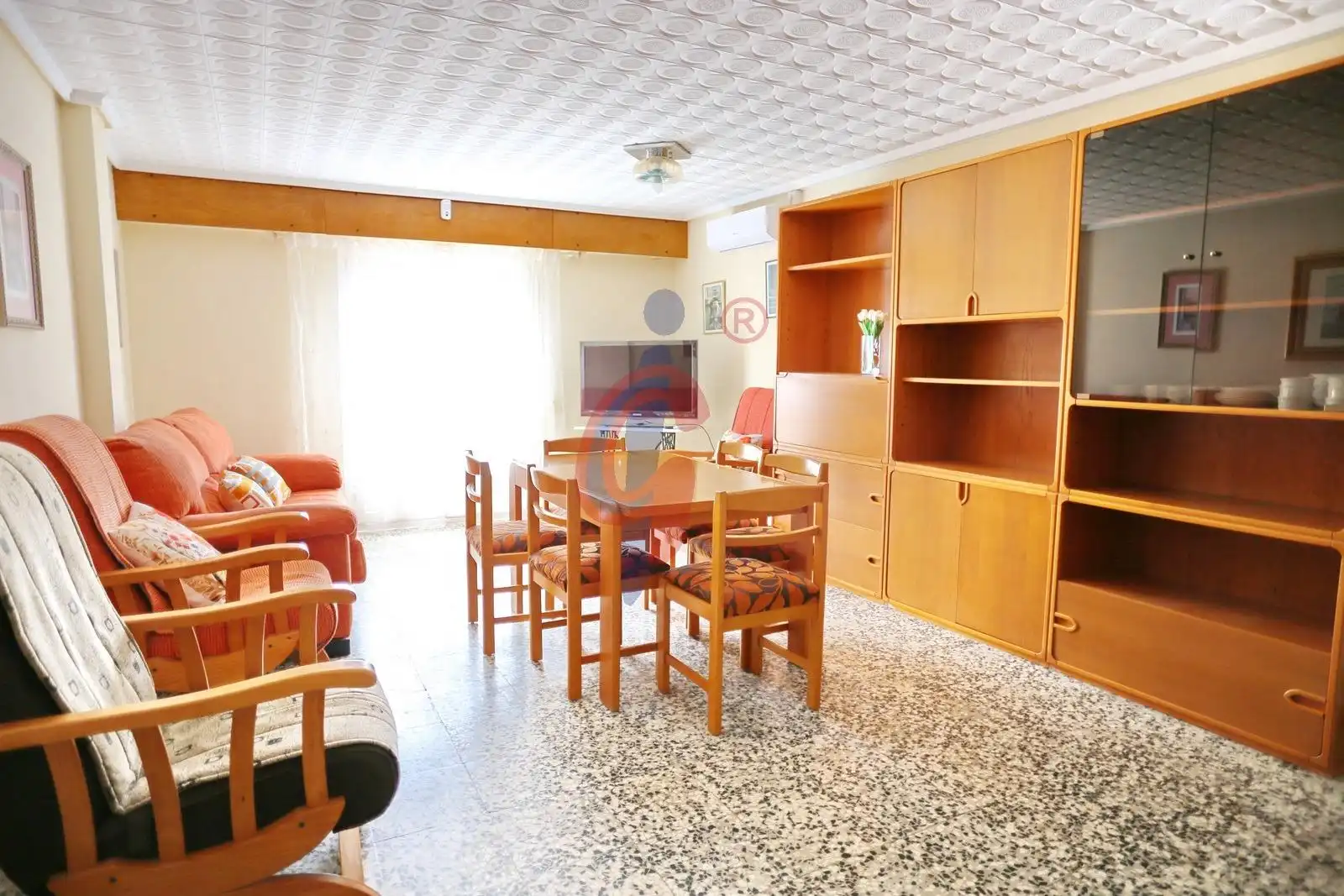 Living room of Apartments for rent in Guardamar del Segura  with Air Conditioner, Furnished and Balcony