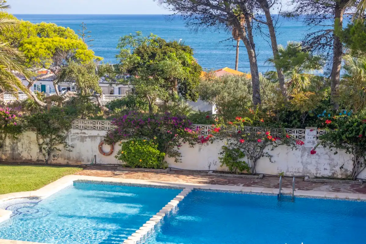 Swimming pool of Apartments for sale in Dénia  with Air Conditioner and Community pool