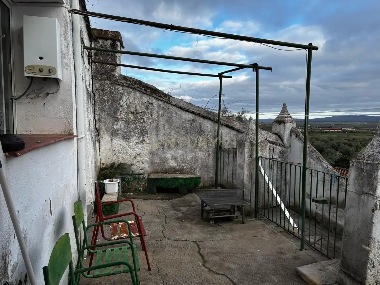 Terraza de Casa o chalet en venta en Torrejoncillo con Aire acondicionado, Jardín privado y Trastero