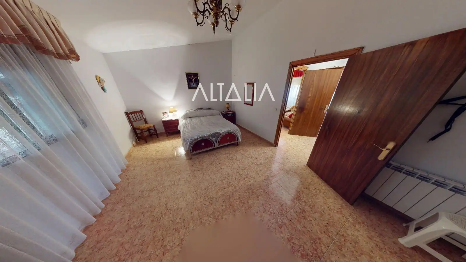 Schlafzimmer von Haus oder Chalet zum Verkauf in Horcajo de Santiago mit Heizung