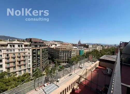Außenansicht von Büro zur Miete in Barcelona mit Klimaanlage und Heizung