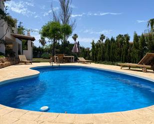 Swimming pool of House or chalet to rent in Llucmajor  with Air Conditioner, Terrace and Swimming Pool