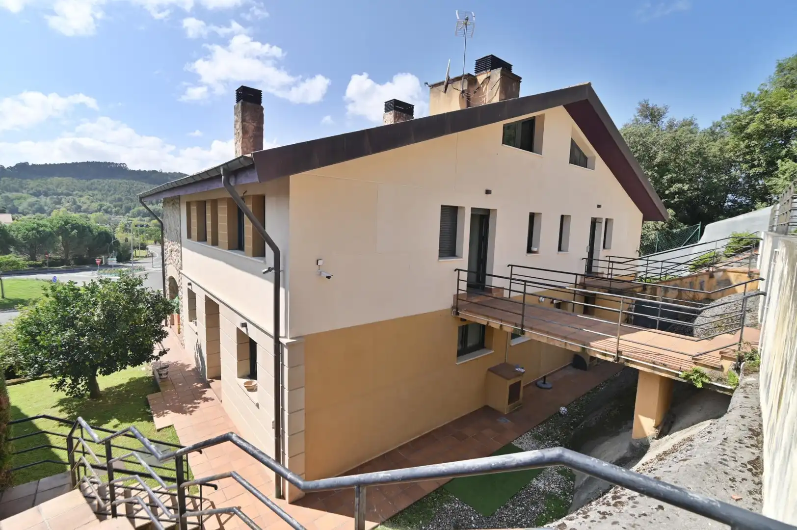 Vista exterior de Casa o chalet en venta en Gorliz con Calefacción, Jardín privado y Terraza